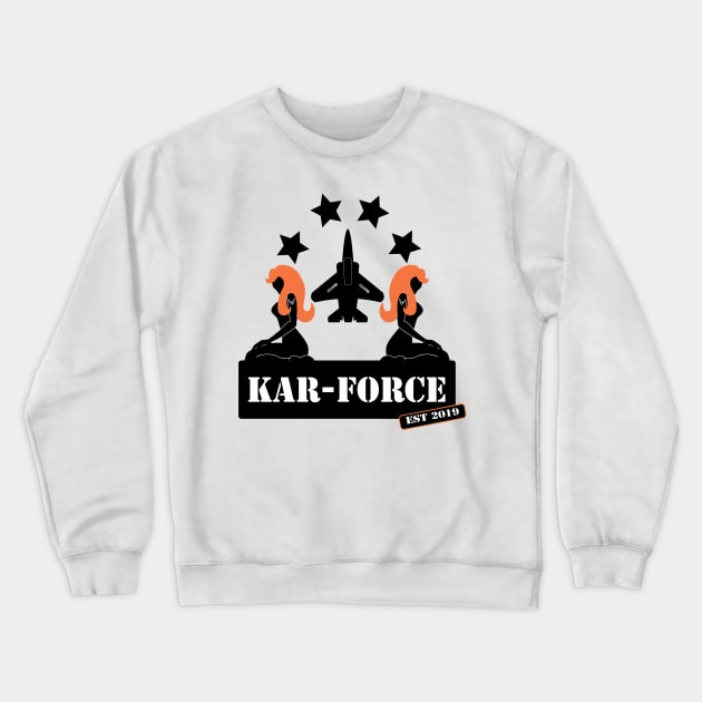 Kar-force Silhouette Crewneck Sweatshirt by toaoturtle4garmy